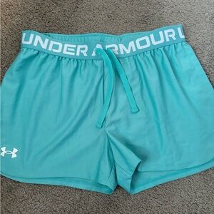Under Armour Girls’ Teal Shorts Large
